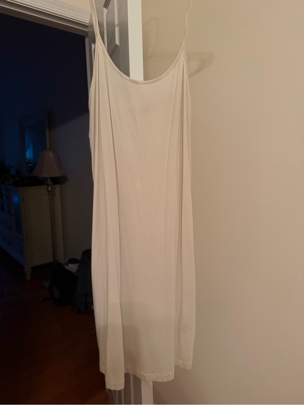 Banana republic Everyday Slip Dress - Cream Spaghetti Strap